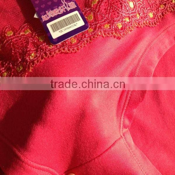 0.67USD High Quality Cotton Material Beautiful Fat Lady Panty/Panties/Thongs(jlhnk226)