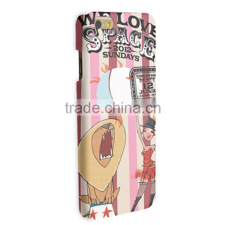 for iphone 6 case PC popular 3d mobile phone cover