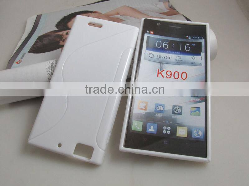 hot selling soft plastic back cover for Lenovo K900 S line