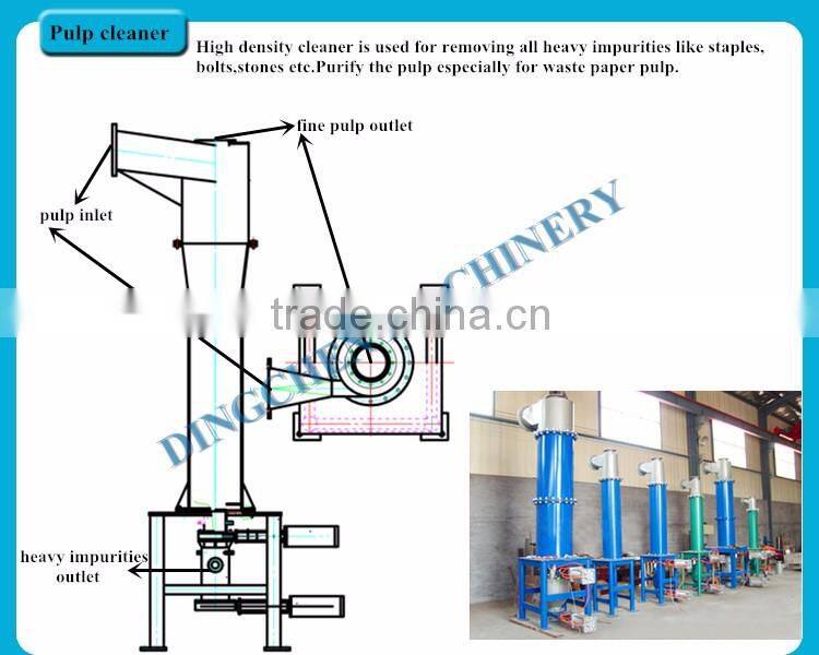 2100mm type multi-cylinder molds and multi-dryer Duplex Board Grey Back Making Machine