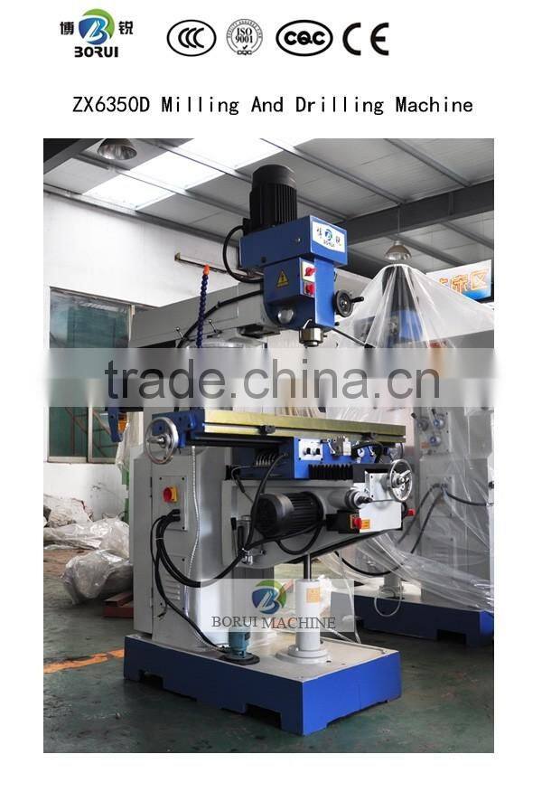 Manual Conventional Milling Drilling Machine X6350C With Low Price