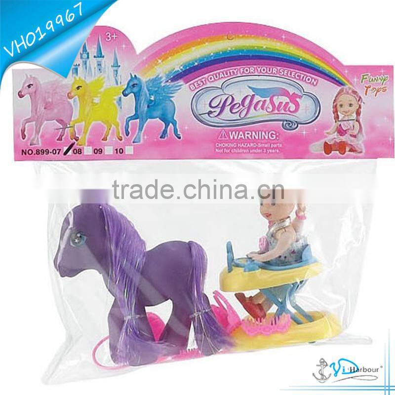 2016 Cheap Rubber Horse Toy Sets