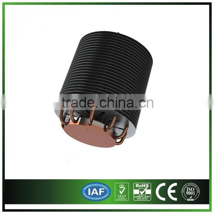 Round Aluminum Heatsink 90W for Industrial Equipment