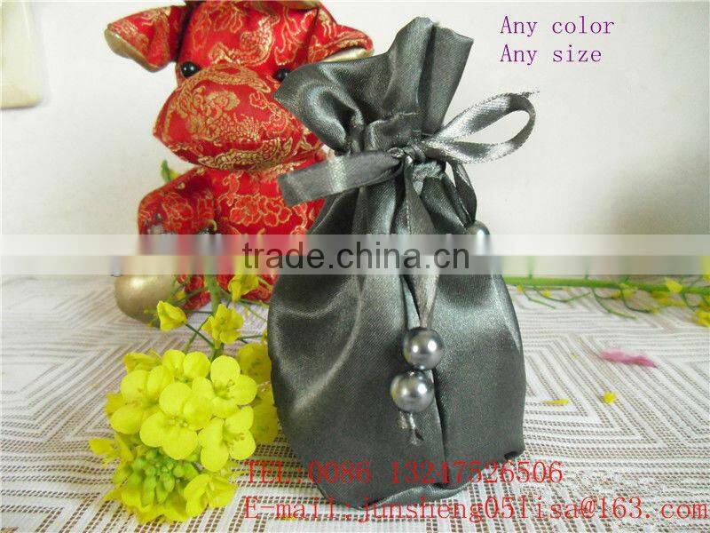 organza satin wine bags