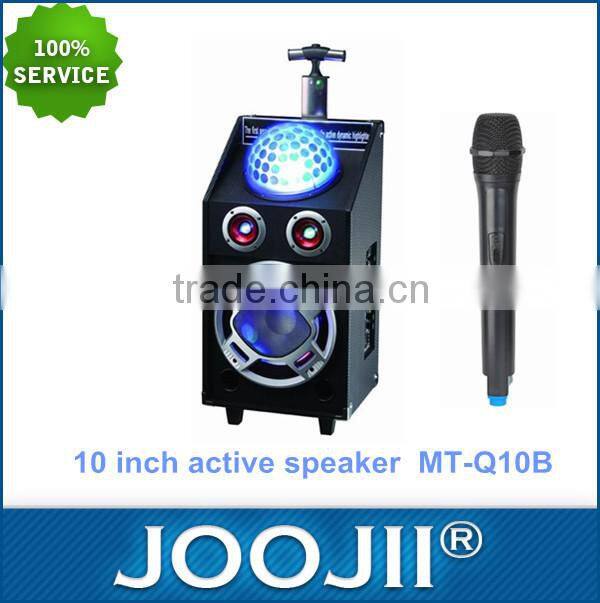 Hot Audio Trolley Active Stage Speaker with Microphone
