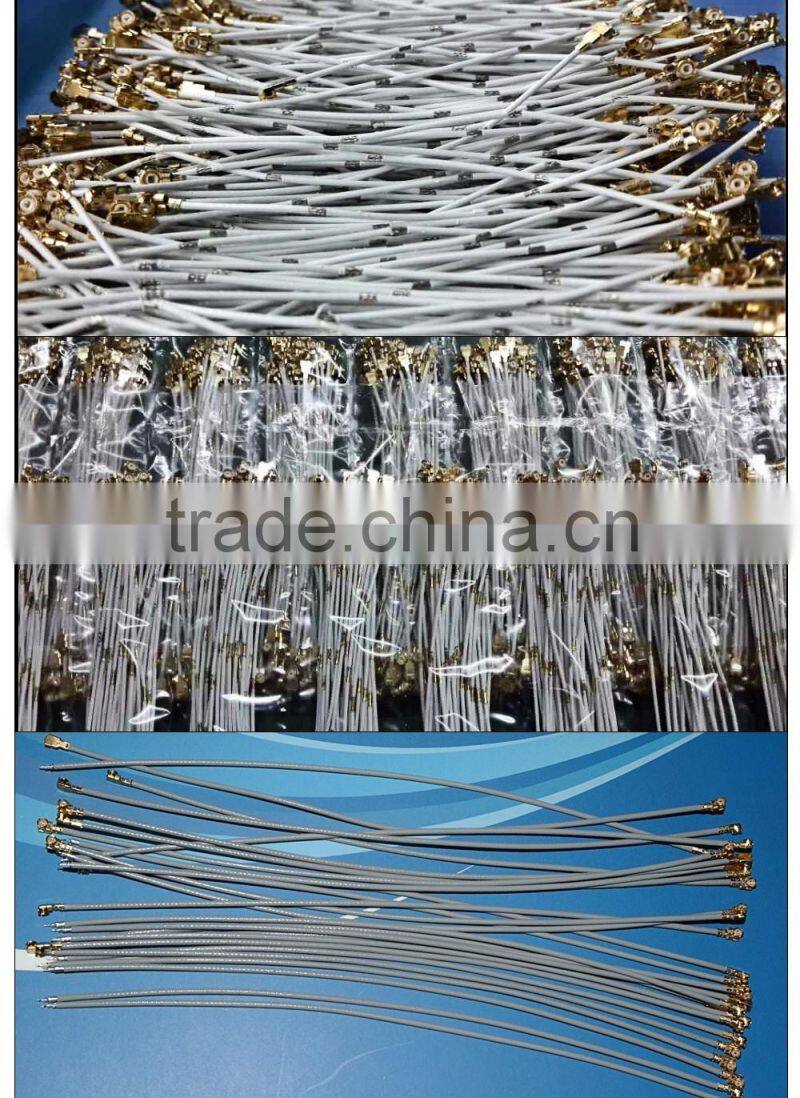 Automatic coaxial terminal crimping machine