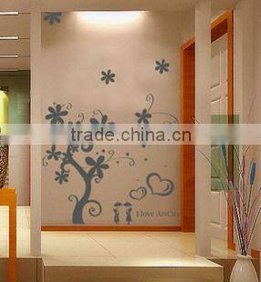 coffee lazy style wall decor transfer decoration sticker