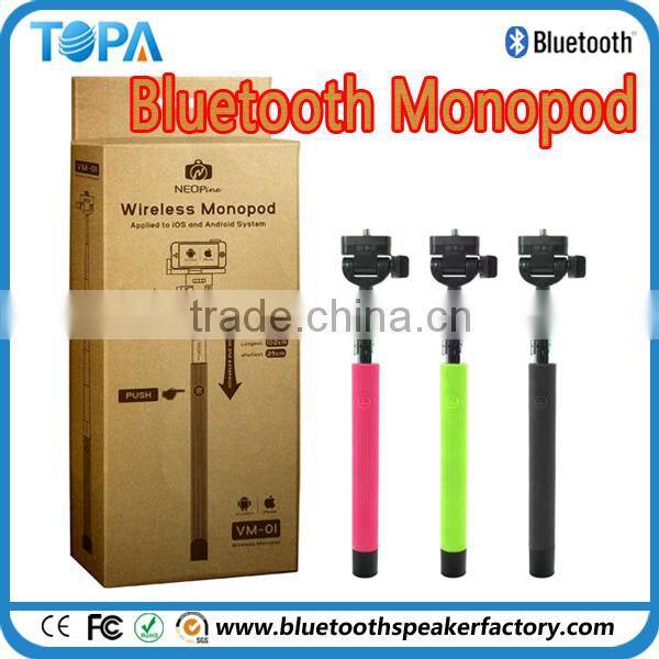 Flexible Tripod Type and Digital Camera Use CE/RoHs/BQB Certificates bluetooth selfiestick