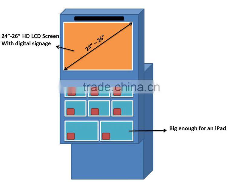 public mobile phone charging machine