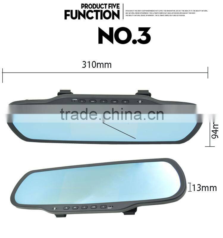 2015 Wireless Rearview Mirror Spy Camera