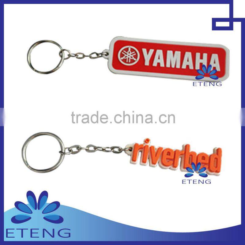 Wholesale custom design soft pvc rubber keychain