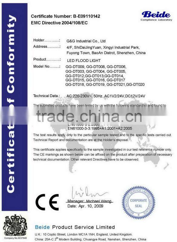 Die-casting Aluminum DMX LED Flood Light for Stage