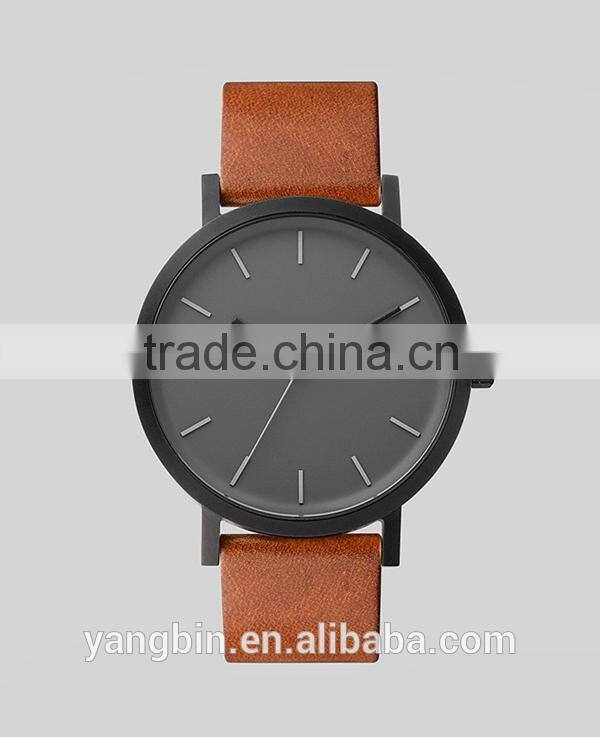 high end leather strap branded watches for couple