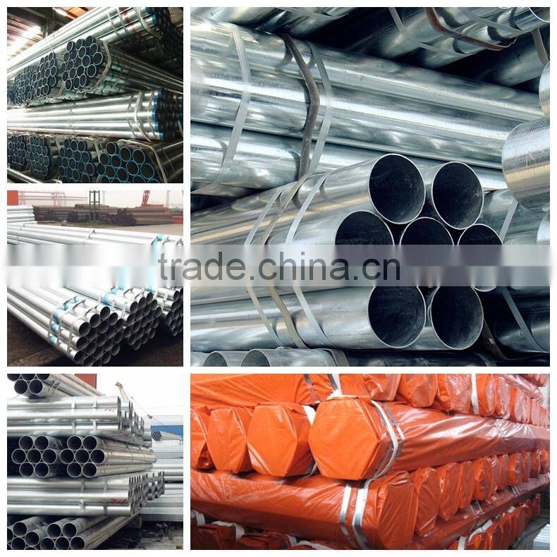 PRE GALVANIZE ROUND STEEL PIPE MADE IN CHINA