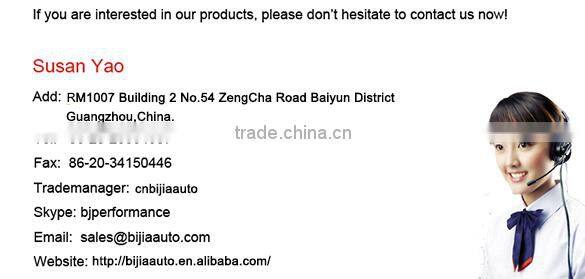 BJ-LPL-388 Aluminum Gloss black curved license plate frame bracket