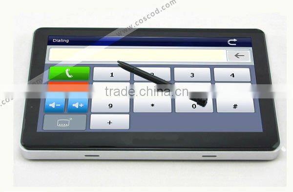 gps car navigation with bluetooth FM and av-in put/gps