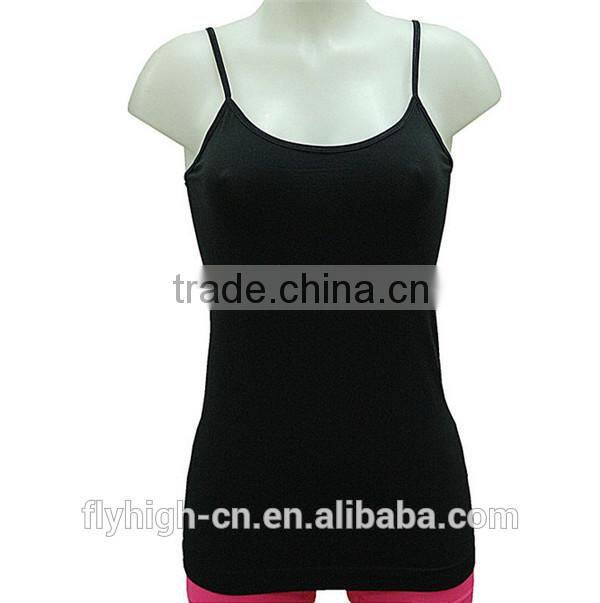 womens singlet,ribbed racer back tank top