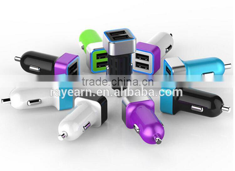 Promotion Gift 2 USB Output Car Charger Good Price Charger For iPhone 6S