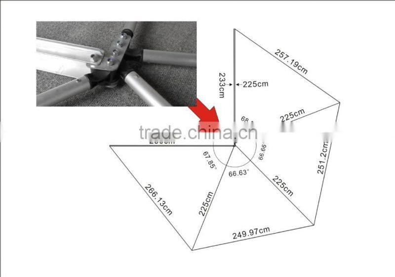 camping car side awning 6702