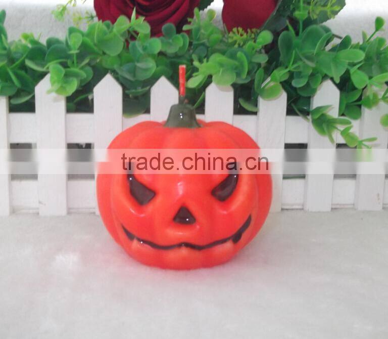 Decorative Halloween Pumpkin Candles