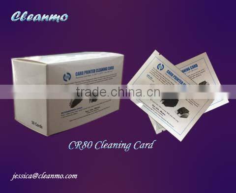 2014 hotest CR80 Cleaning Card For ATM