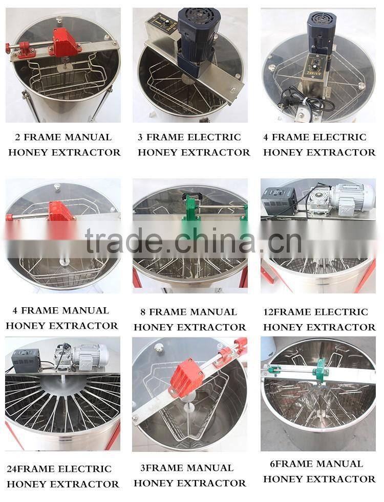 12 frames for manual or auto honey Extractor Machinery