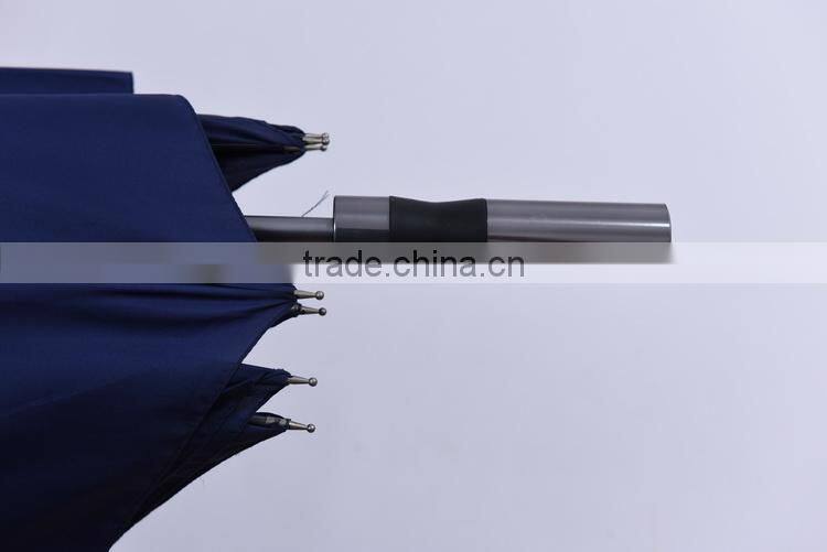 Super light Straight Umbrella Aluminium handle any color by umbrella