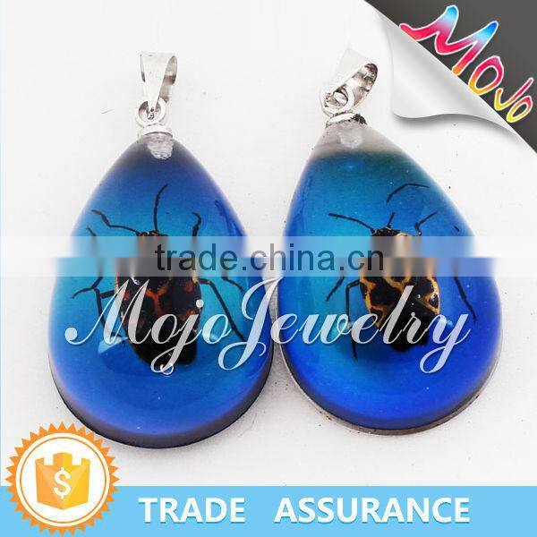 2015 New Trendy Amber Charm Pendant for Necklace Wholesale