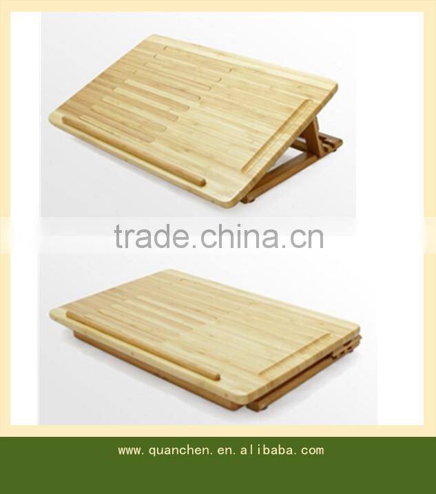 High Quality Bamboo Laptop Stand, Lap Desk