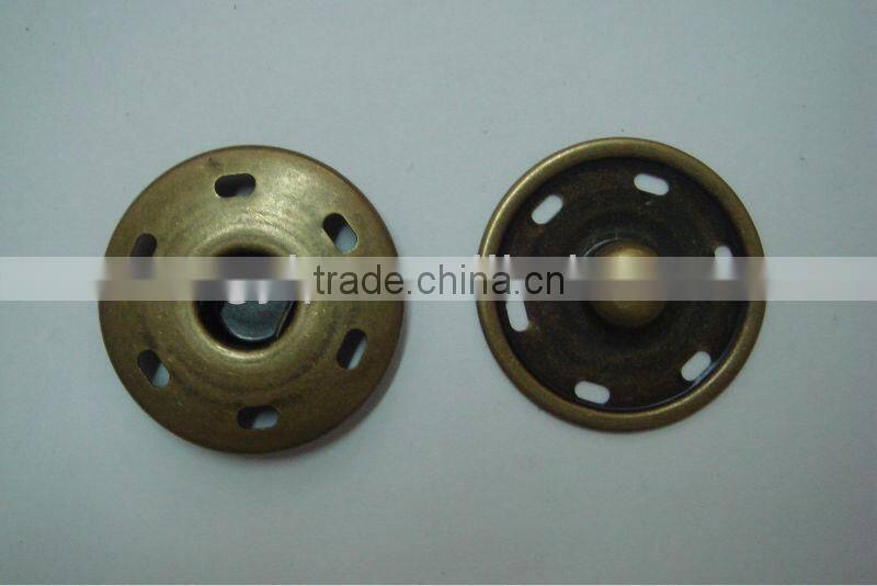 47mm big big rim metal sew press stud button for coat