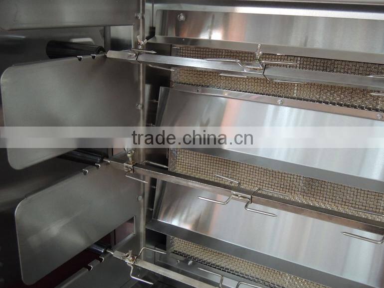 Well praised gas commercial rotisserie chicken equipment for sale