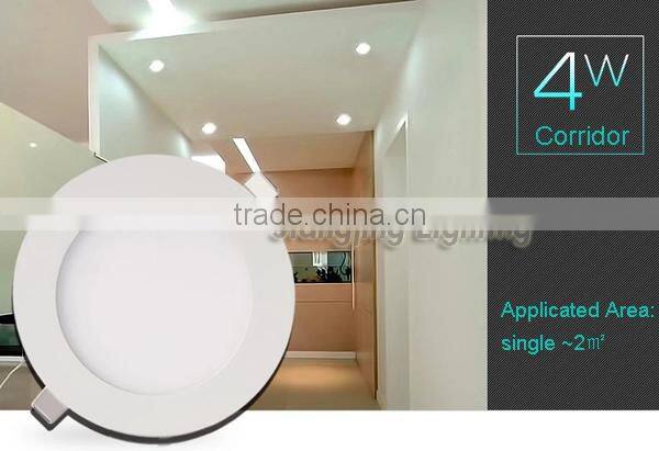 high efficiency round led panel light 8w