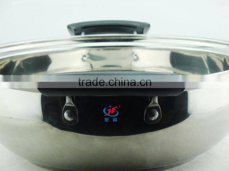 stainless steel kitchenware hot pot manufacturers of china for sale