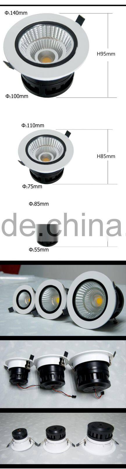 Amazing Price!!!!!!2016 Hot Selling 5w 90*50mm Adjustable Angle LED Downlight