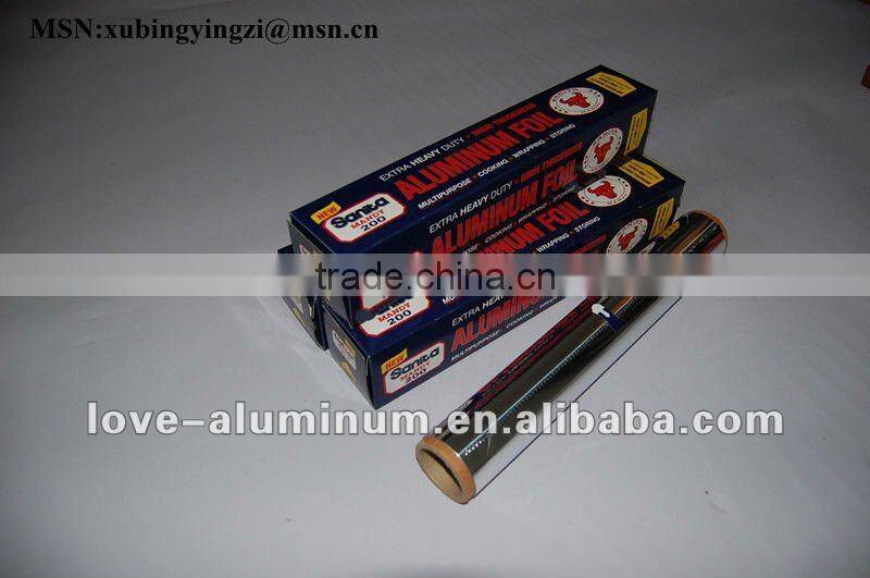 high-quality small aluminum foil rolls(9-20mic)
