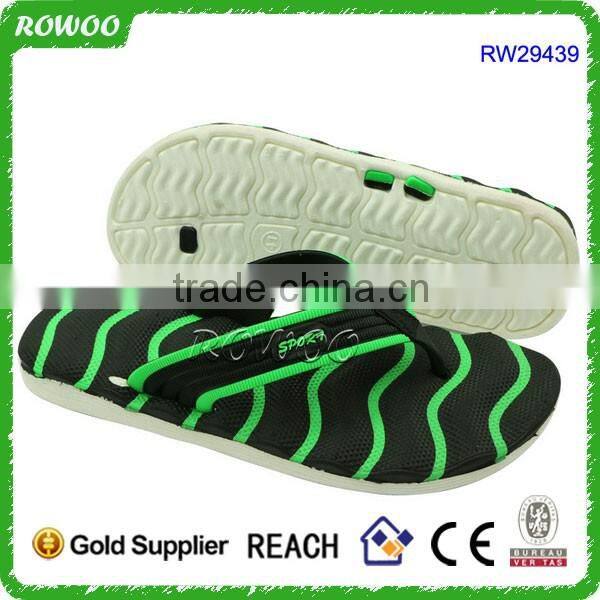 New Style Two Layer Slip On Sandal Slipper Beach Men's Top Flip Flops