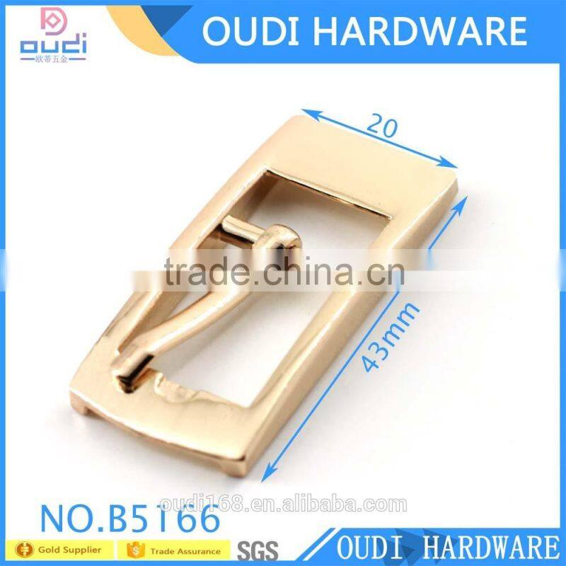 Long Rectangle Belt Buckle High Quality Reversible Pin Buckle
