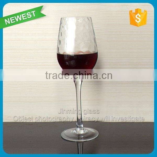 Hot sale portugal wine glass whlosesale fancy wine glass thick rustic wine glass