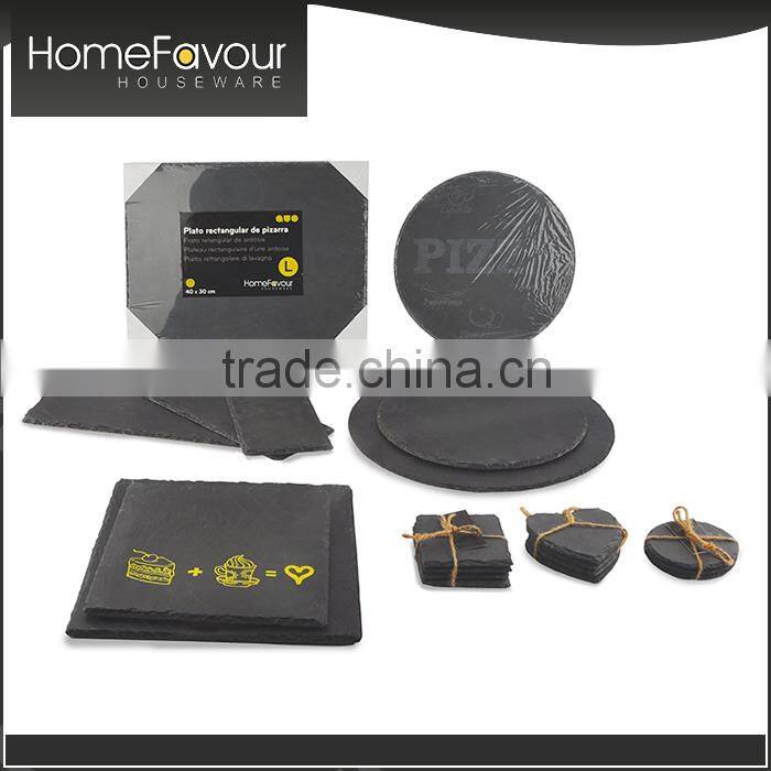 No MOQ! Reliable Factory Homeware Slate Tray Coaster And Placemat