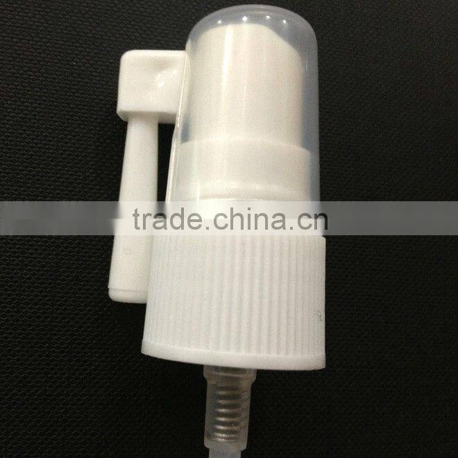 nasal sprayer turning arm with hdpe bottle