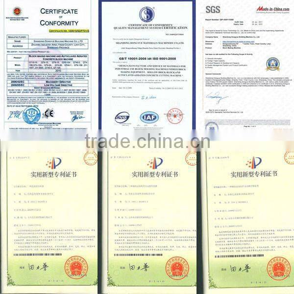 WT6-30 hollow blocks mobile blok machine