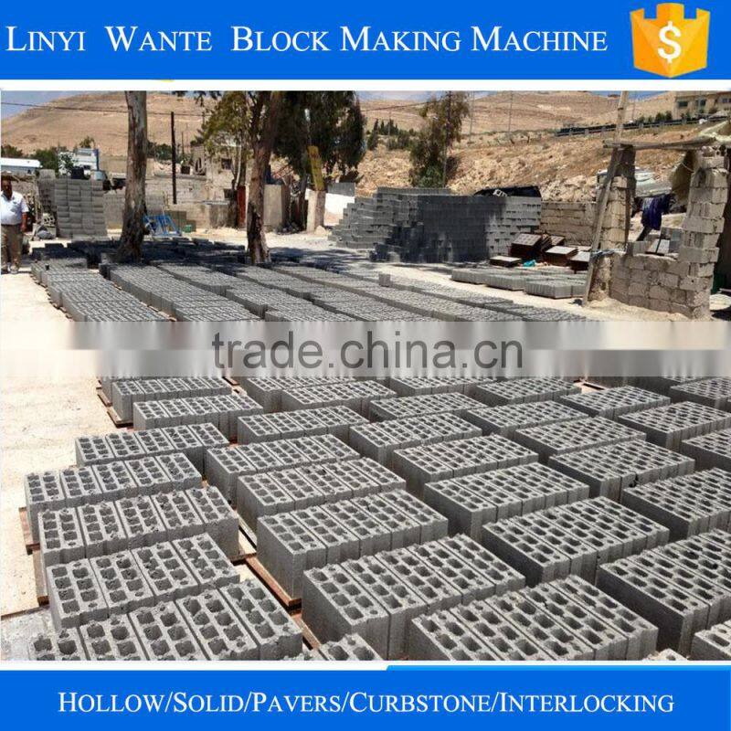 QT40-3 Egg laying brick machinery for small business