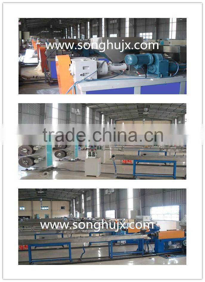 PP/PE/PVC plastic imitation rattan production line