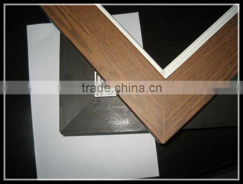 Easy maintain brown color UPVC tilt&turn windows