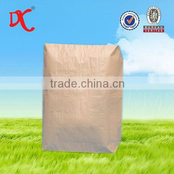 Square bottom pp woven bag with valve port