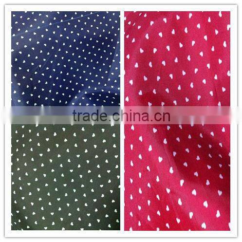 taffeta printing fabric with pu coated