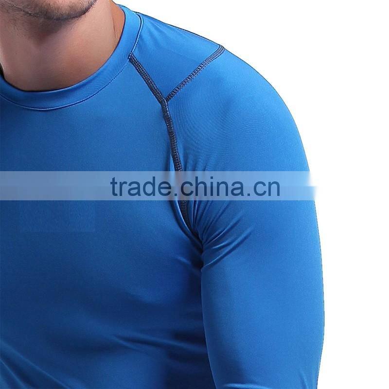 custom long sleeve Nylon mens compression tights