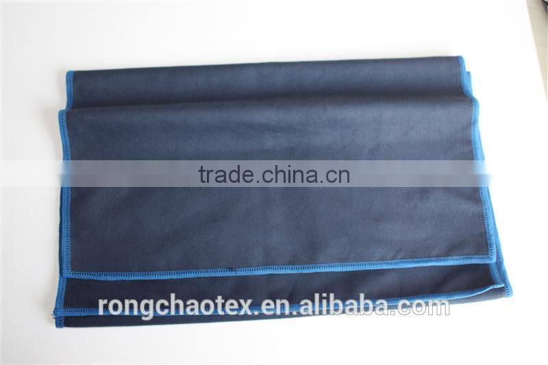 Plastic micro polar fleece fabric microfiber fabric terry towel for wholesales