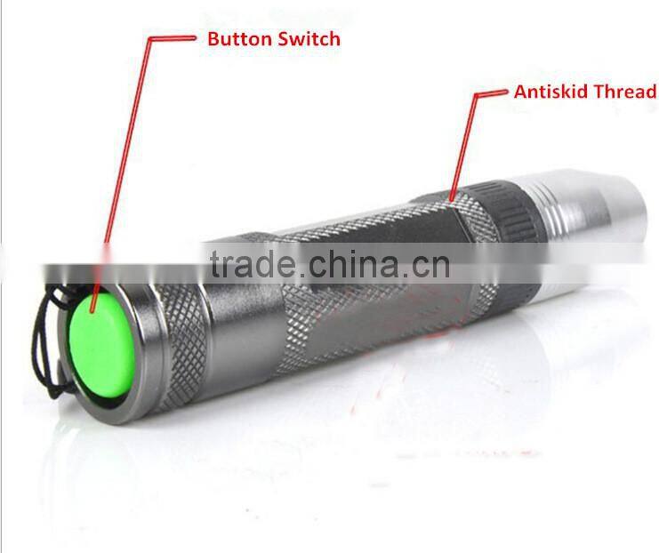 wholesale Stainless Steel Rechargeable Jade Testing Flashlight, chinese flat stone test flashlight
