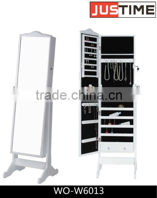 WO-W6013 Customize Color Bedroom Wall Mirror ,Schmuck Kabinett, Home Decorations Storage Mirror